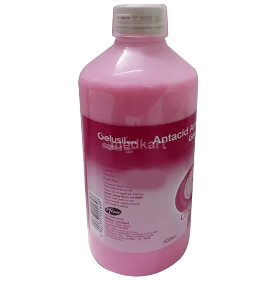 gelusil mps original sugar free mint liquid 400 ml